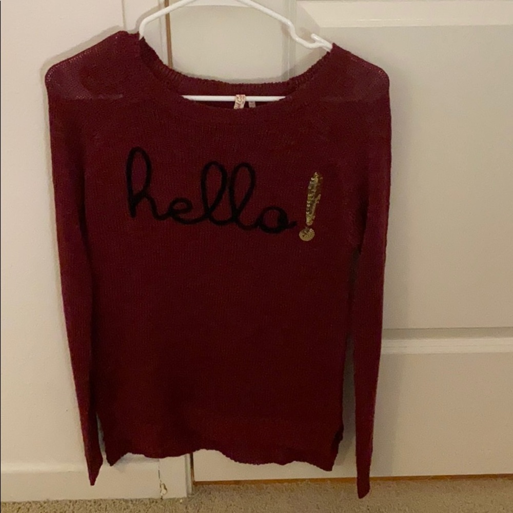 Sweater blouse never used